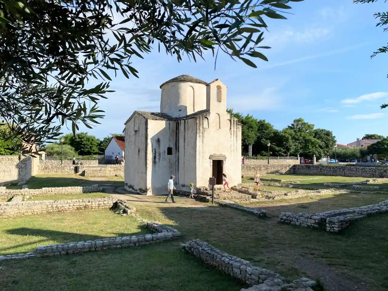 The Holy Cross Church in Nin Croatia