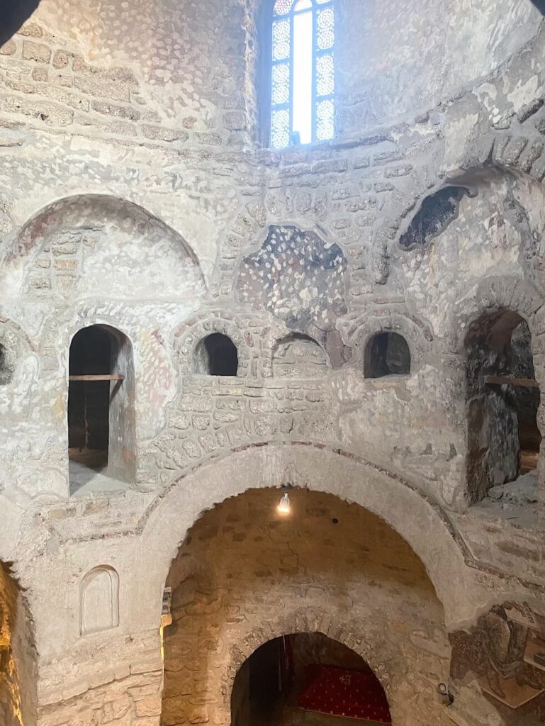 Interior of Saint Peter Church in Novi Pazar