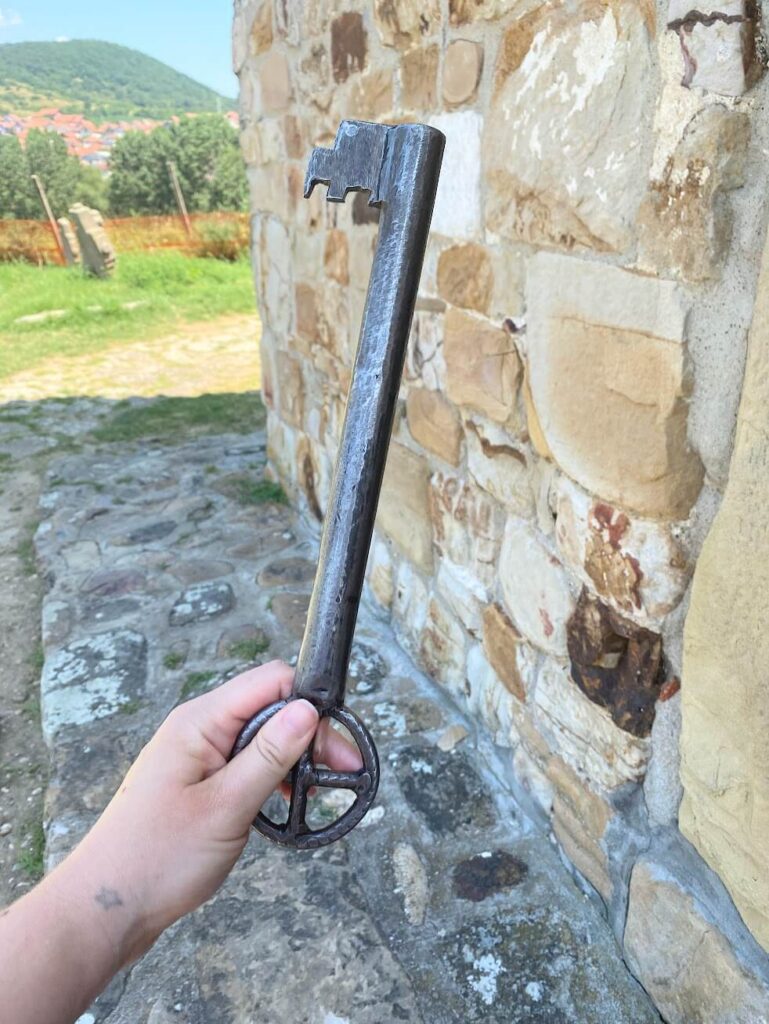 medieval key from the Saint Peter Church in Novi Pazar