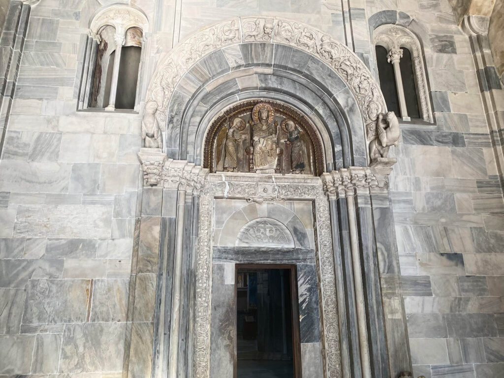 Narthex portal at Studenica Monastery
