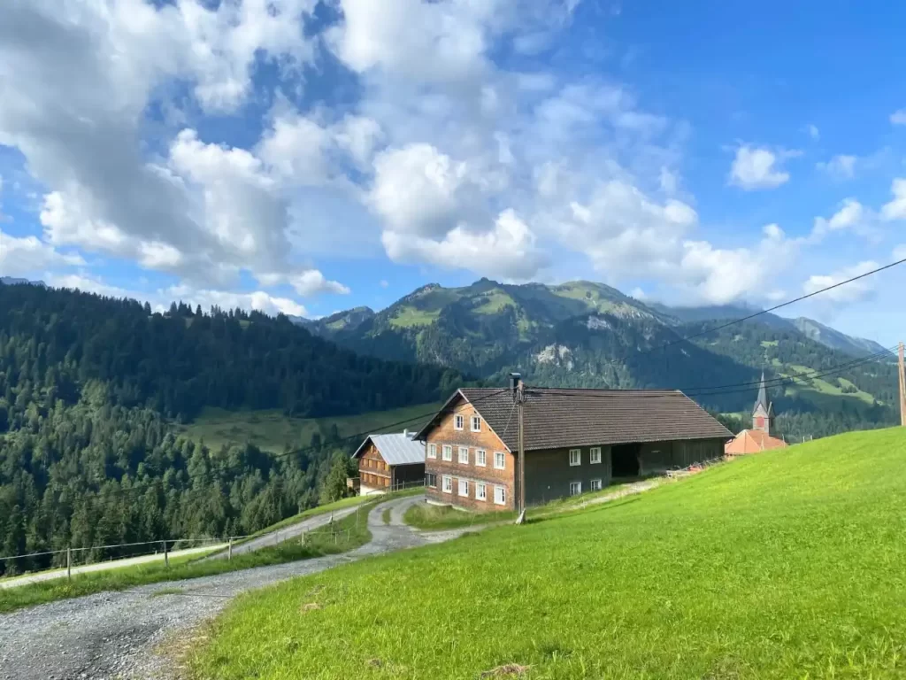 Bregenzerwald area of the Vorarlberg region