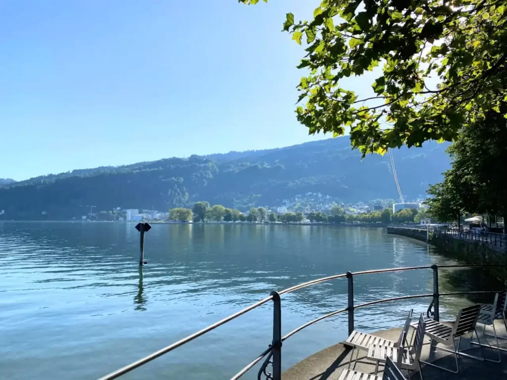 Lake Constance at Bregenz
