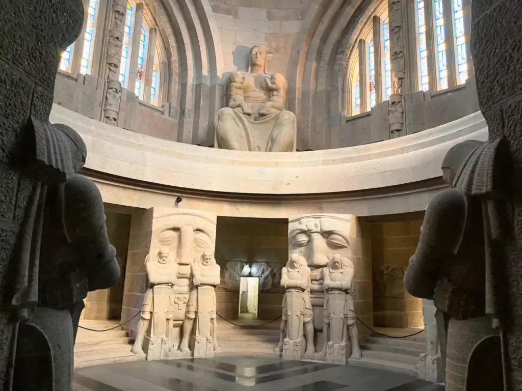 Monument to the Battle of the Nations in Leipzig interior