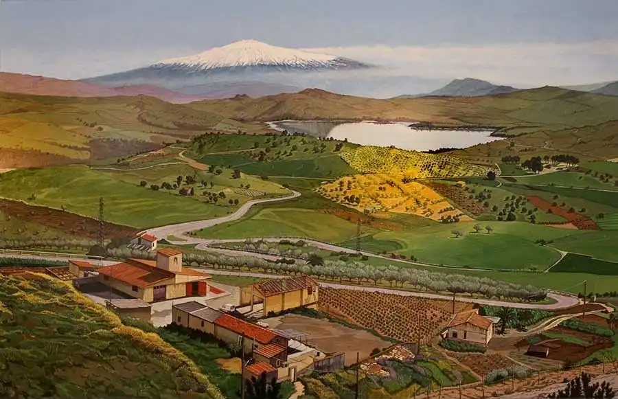 Eolo Paul Bottaro: Etna - Sicilian Landscape