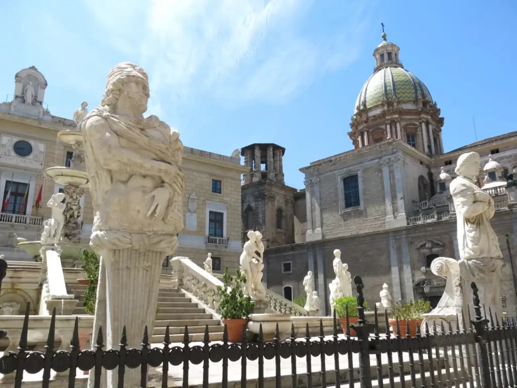 Palermo - Fontana Pretoria Sicily