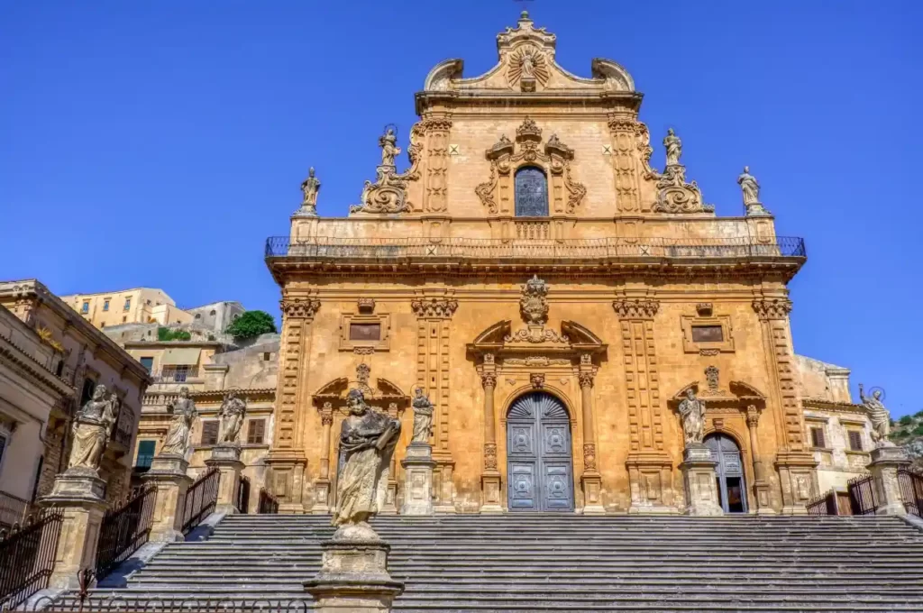 Modica Baroque architecture on Sicily