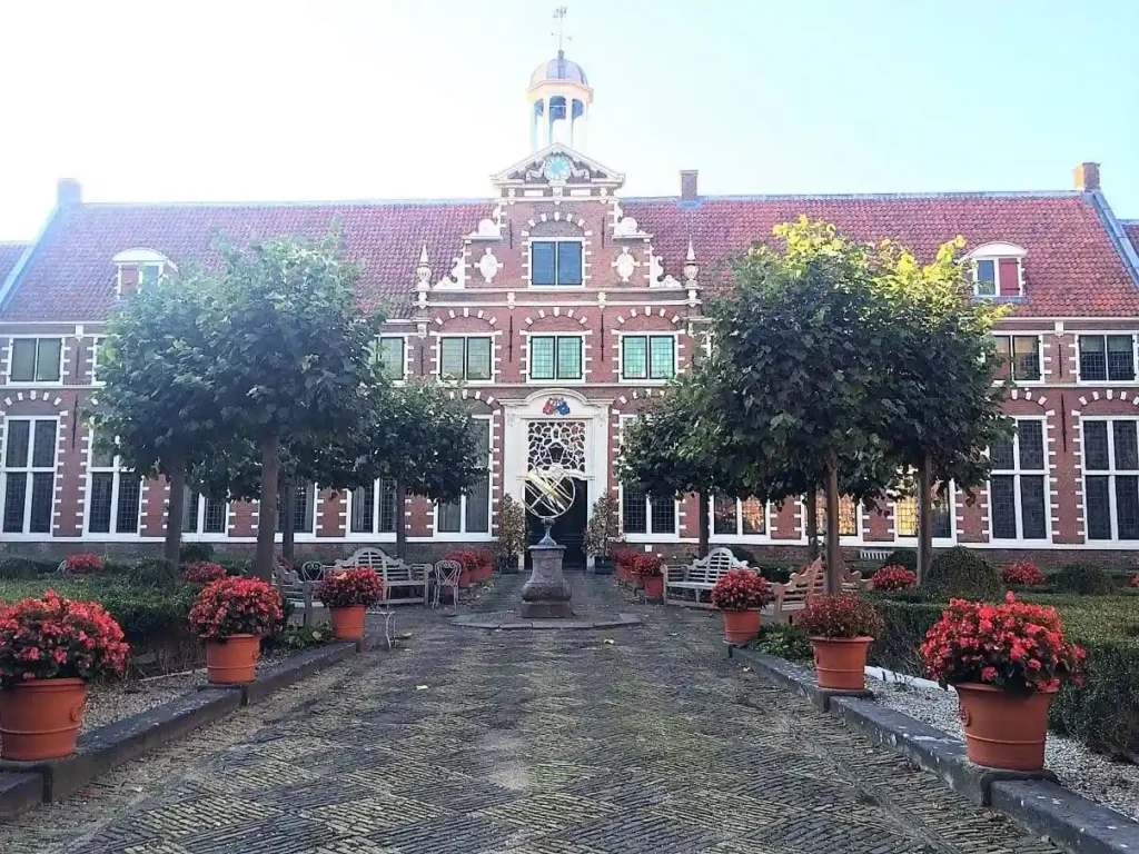 Frans Hals Museum in Haarlem courtyard