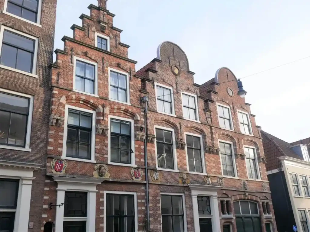 Gabled houses in Haarlem
