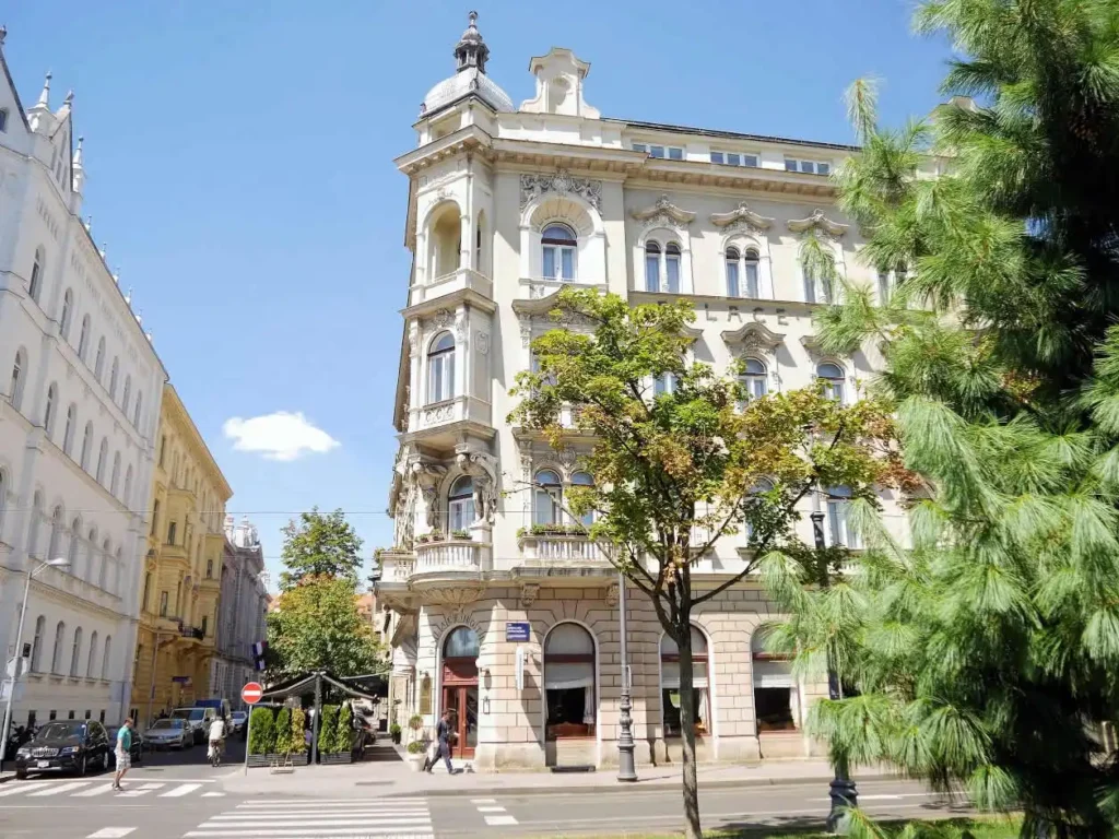Historicistic buildings in Zagreb