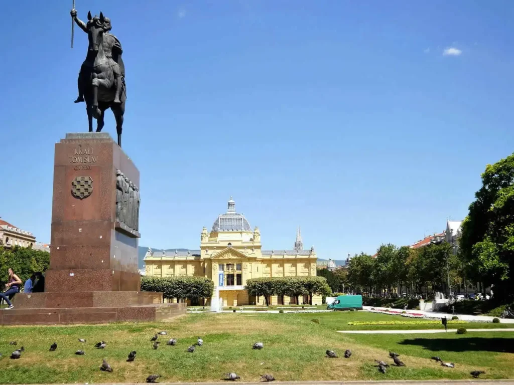 King Tomislav Square in Zagreb