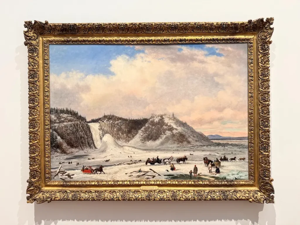 Cornelius Krieghoff painting at the Art Gallery of Ontario in Toronto