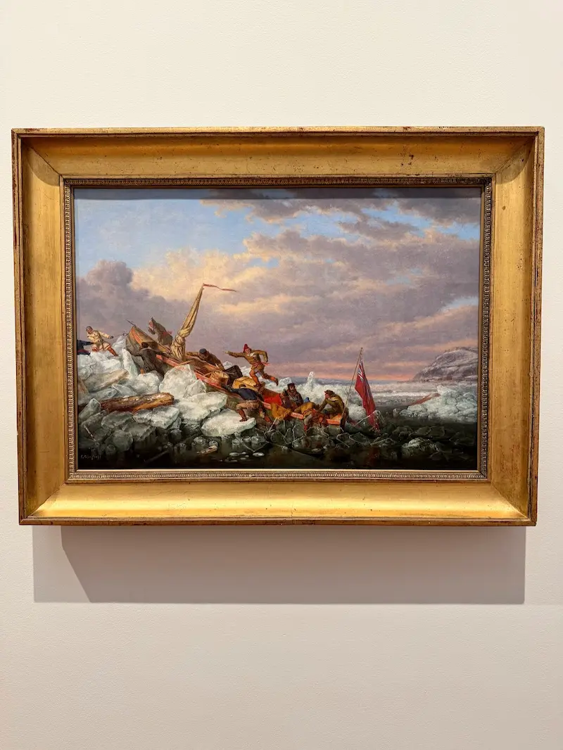 Cornelius Krieghoff painting at the Art Gallery of Ontario in Toronto