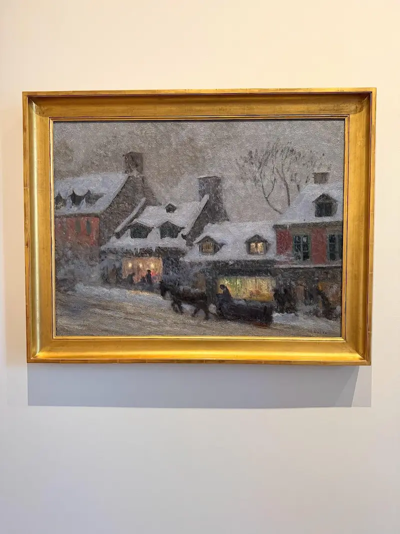 James Wilson Morrice painting at the Art Gallery of Ontario