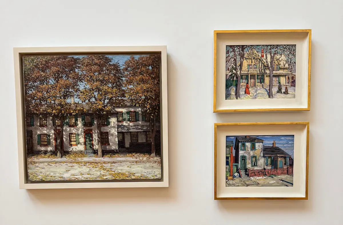 Lawren Harris paintings at the Art Gallery of Ontario in Toronto