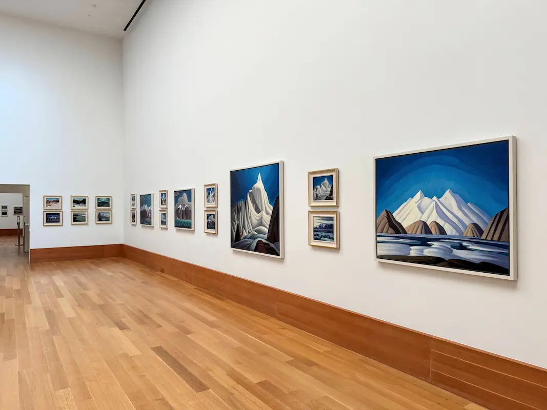 Group of Seven paintings at the Art Gallery of Ontario in Toronto