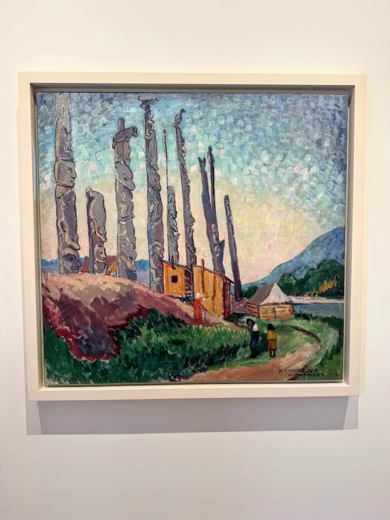 Emily Carr painting at the Art Gallery of Ontario in Toronto