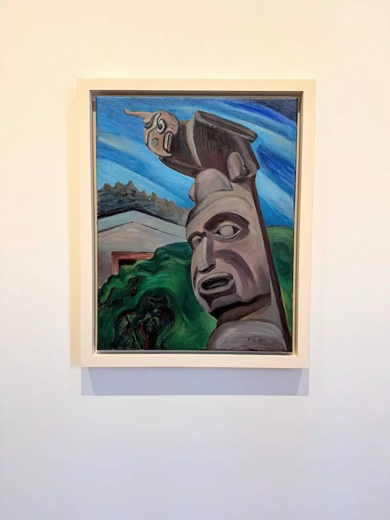 Emily Carr painting at the Art Gallery of Ontario in Toronto