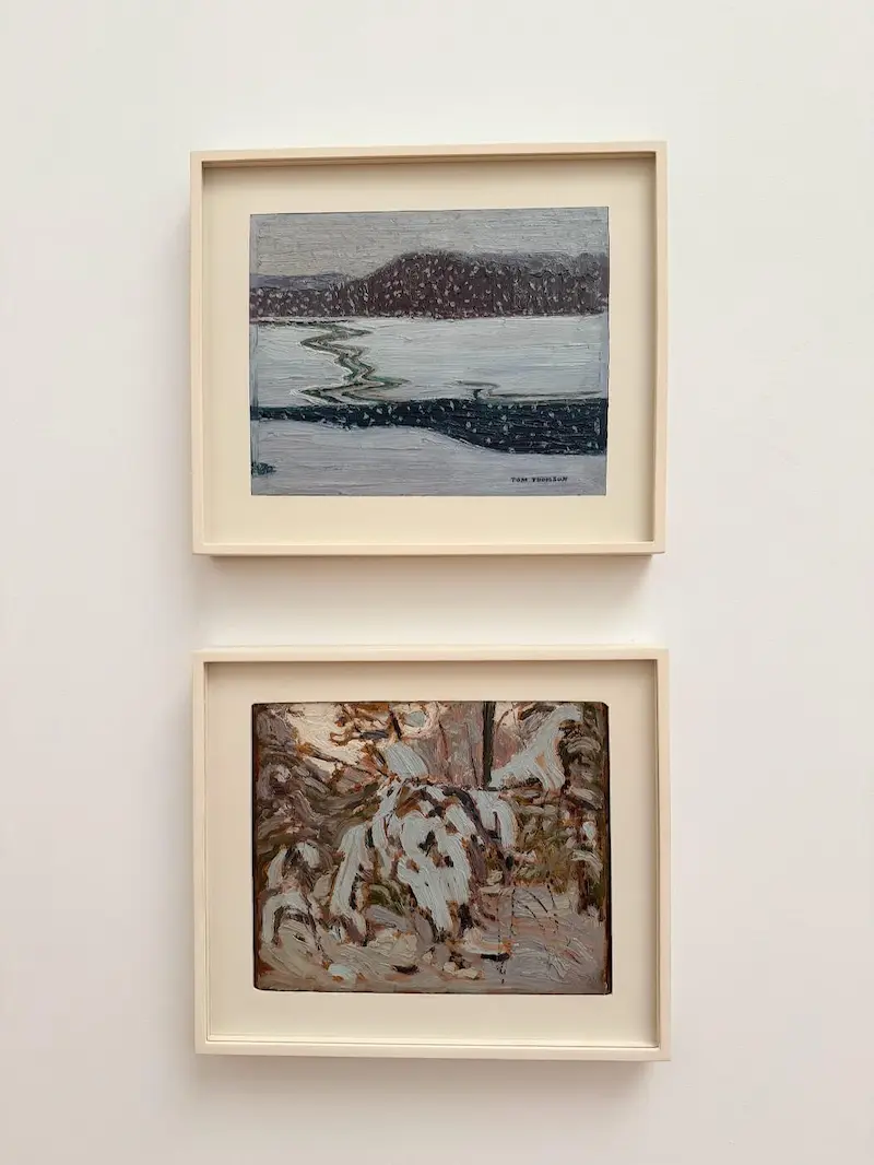 Tom Thomson paintings at the Art Gallery of Ontario in Toronto