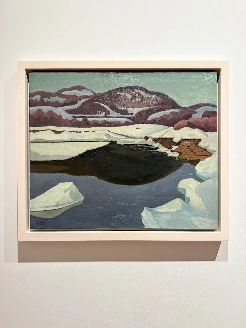 The Group of Seven paintings at the Art Gallery of Ontario in Toronto