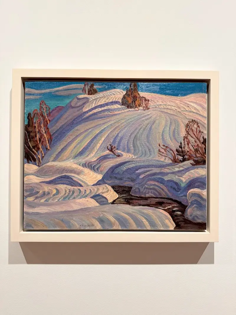 The Group of Seven paintings at the Art Gallery of Ontario in Toronto