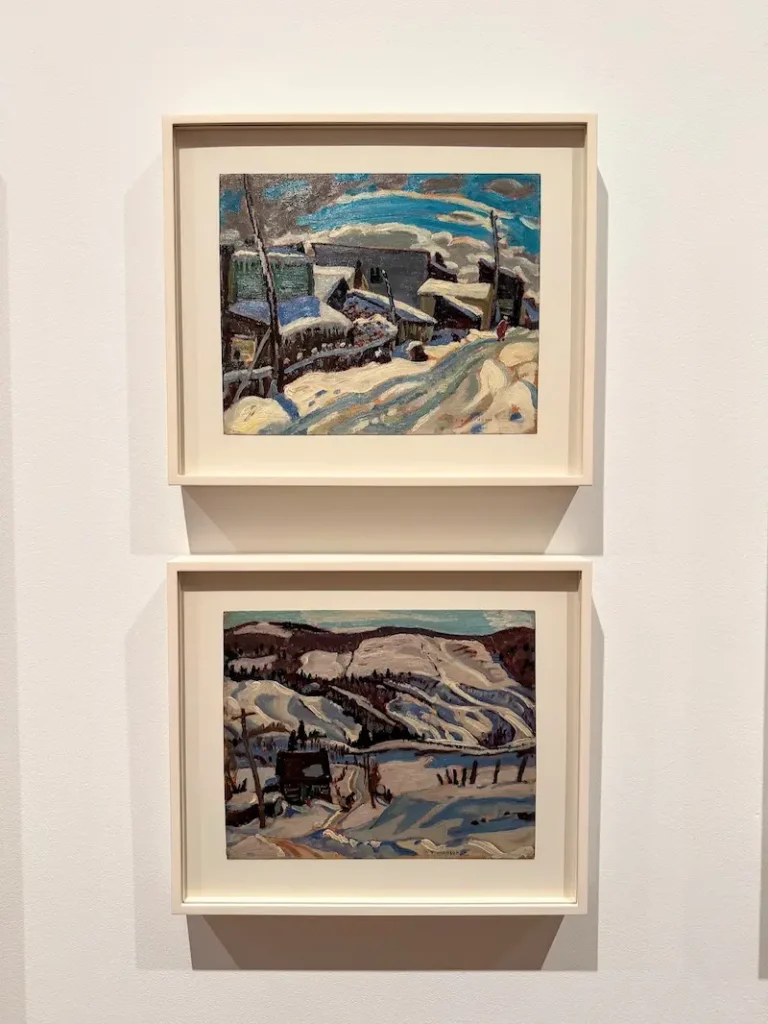 The Group of Seven paintings at the Art Gallery of Ontario in Toronto
