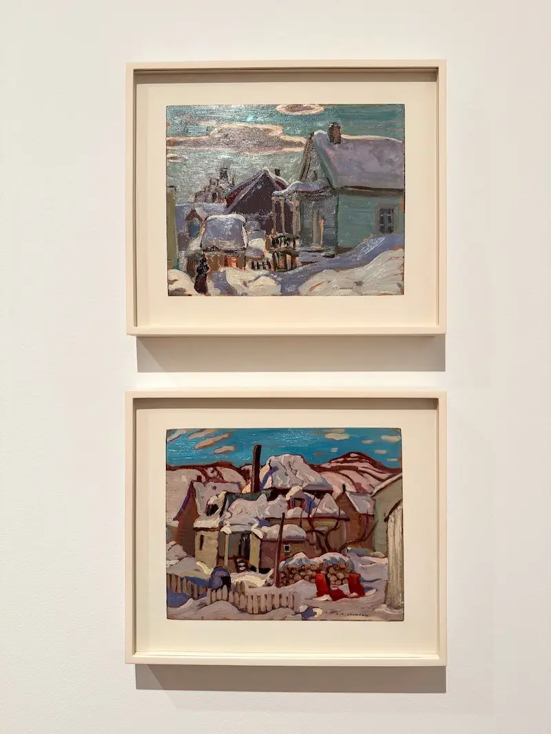 The Group of Seven paintings at the Art Gallery of Ontario in Toronto