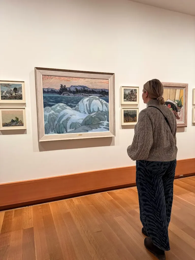 The Group of Seven paintings at the Art Gallery of Ontario in Toronto