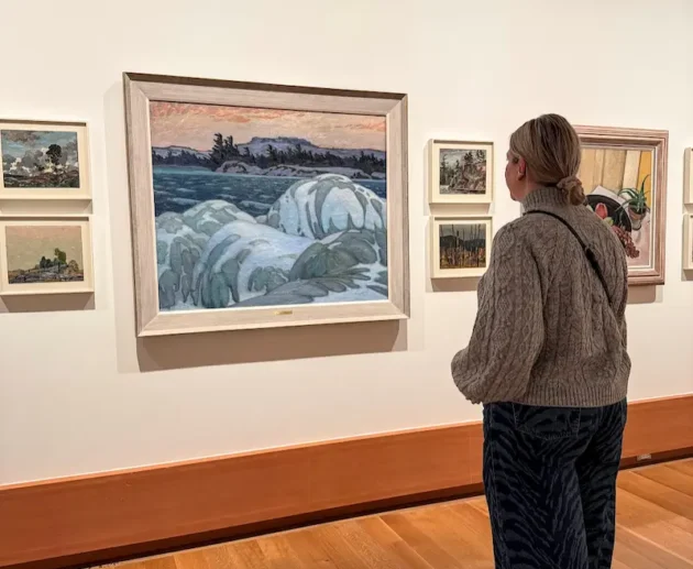 The Group of Seven paintings at the Art Gallery of Ontario in Toronto