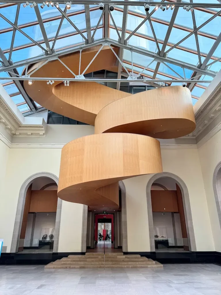 Frank Gehry's staircase at the Art Gallery of Ontario in Toronto