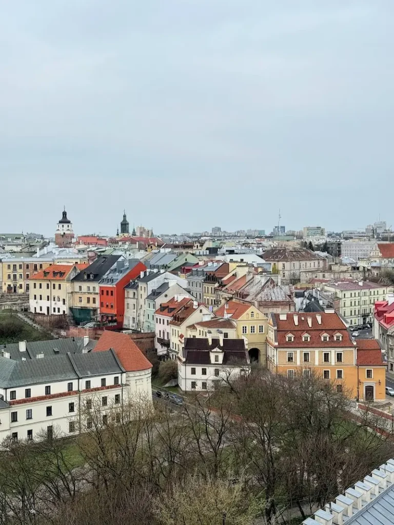 View of Lublin from the Lublin Castle
