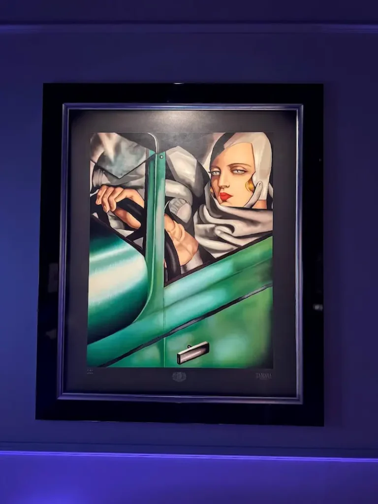 Tamara de Lempicka paintings at the Lublin Museum in Poland