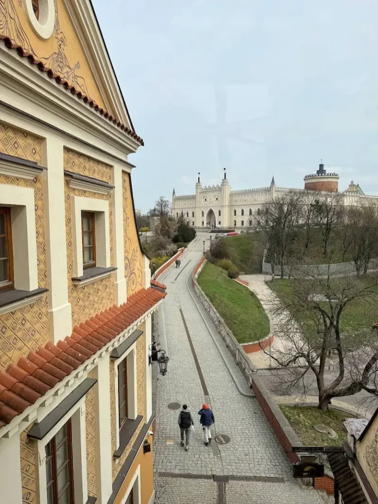 Lublin Castle with a donjon