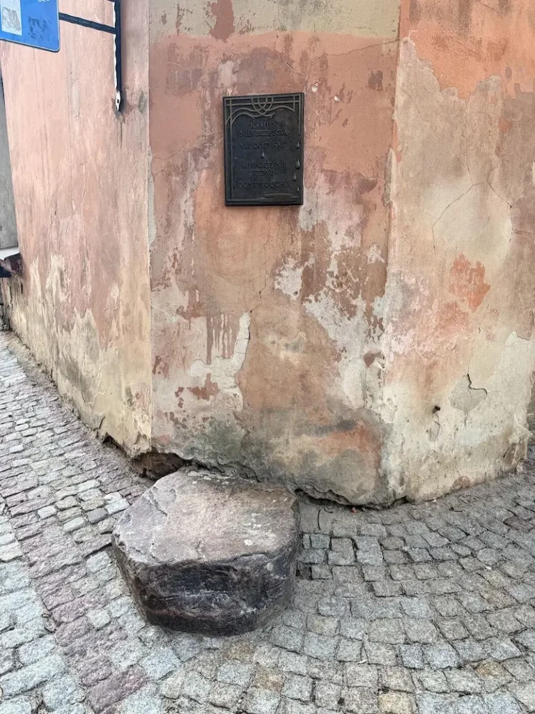 Misfortune Stone in Lublin
