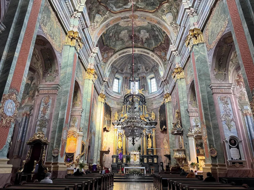 Lublin Itinerary: Lublin Cathedral wall paintings