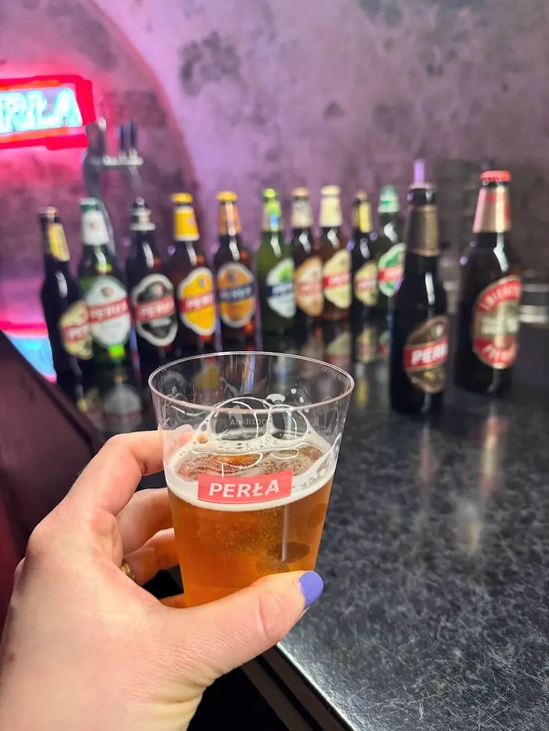 Perla Brewery Beer tasting in Lublin