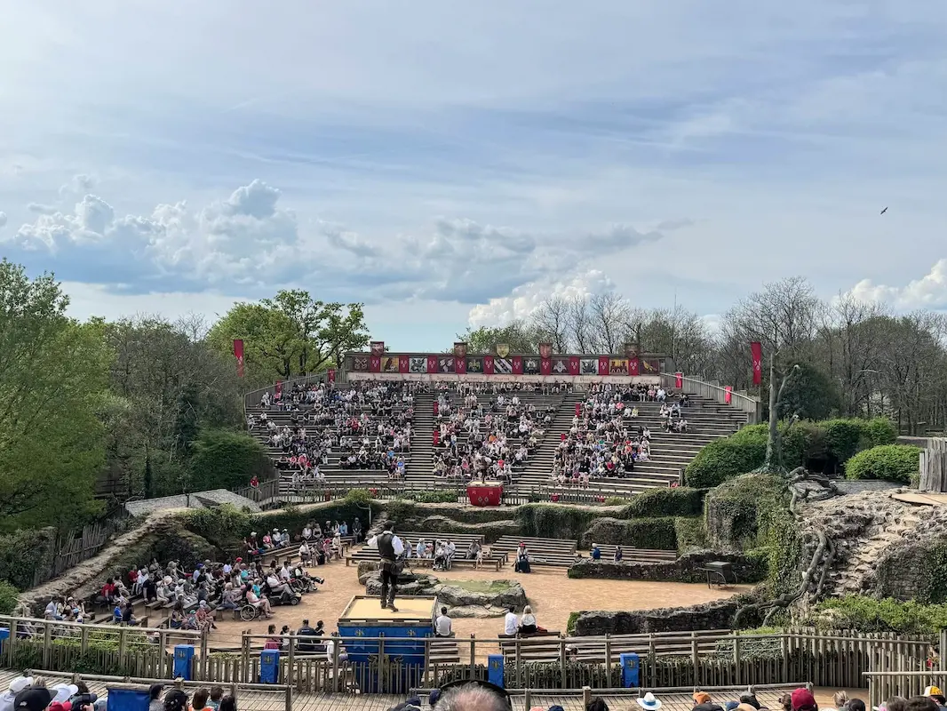 Birds show at Puy du Fou
