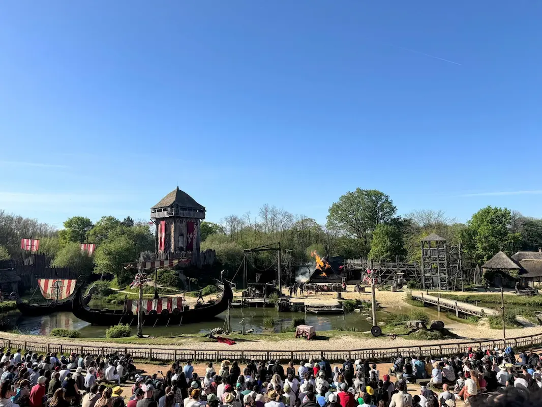 Vikings show at Puy du Fou