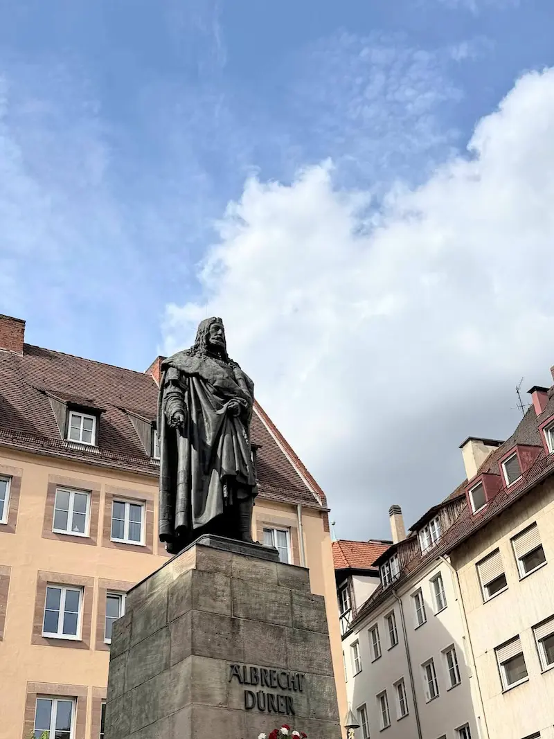 Albrecht Dürer monument in Nuremberg