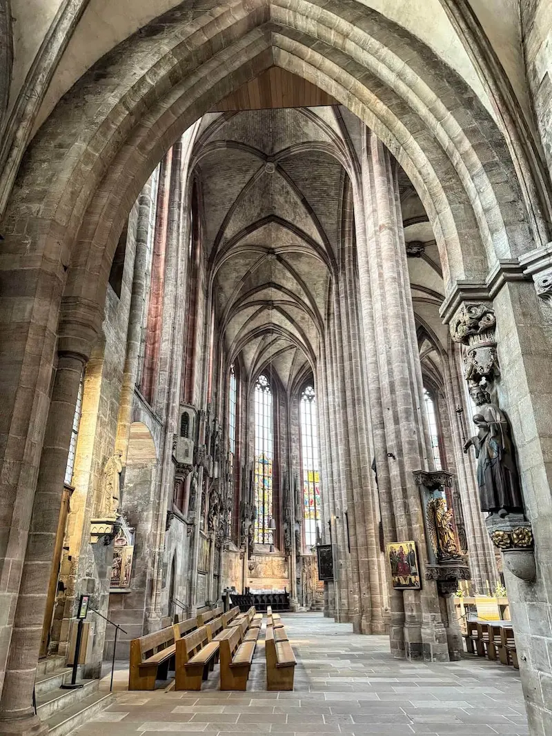Dürer window at St. Sebald's Church in Nuremberg