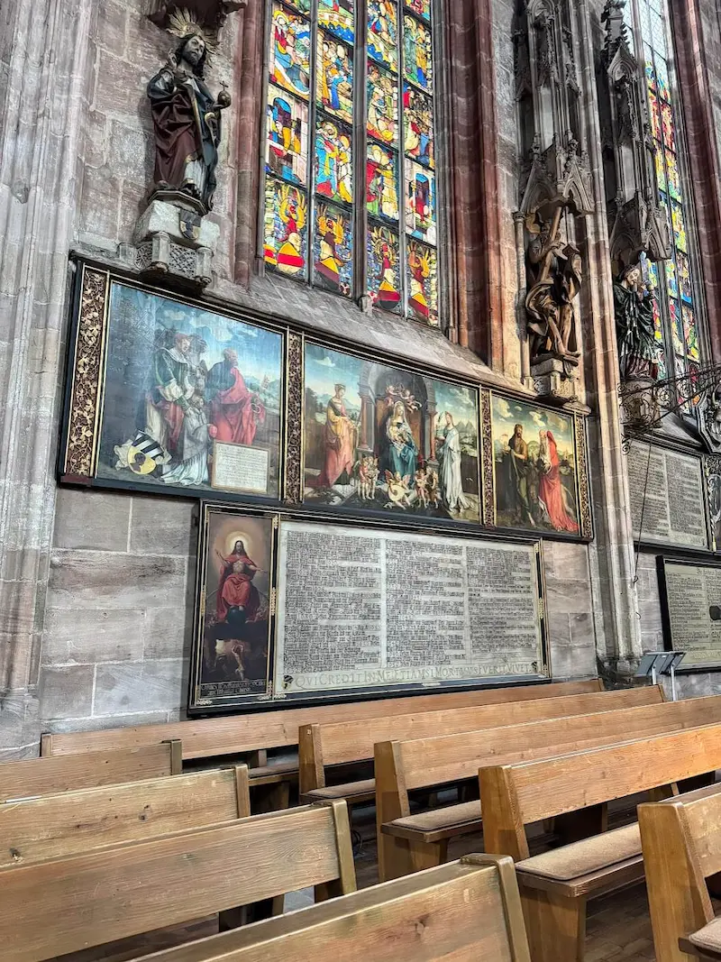 St. Sebald's Church in Nuremberg interior