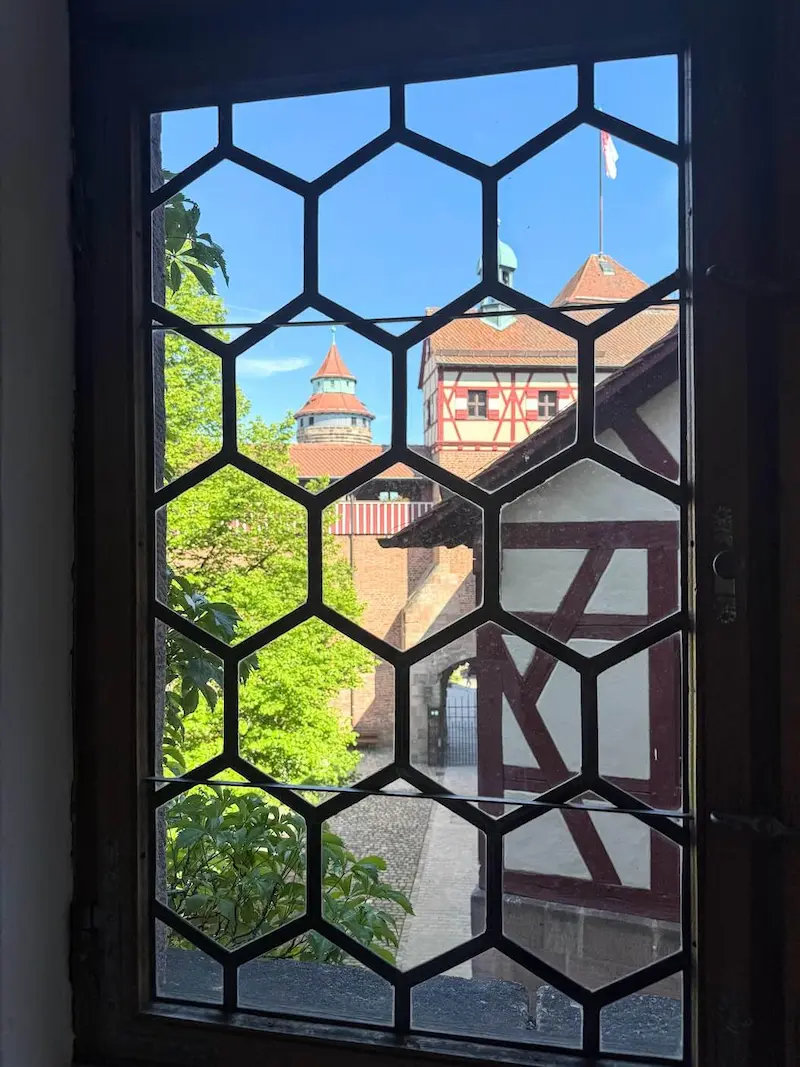 View from the Imperial Castle in Nuremberg