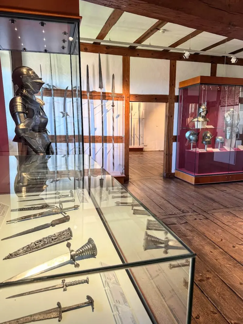 Armour exhibition at the Imperial Castle in Nuremberg