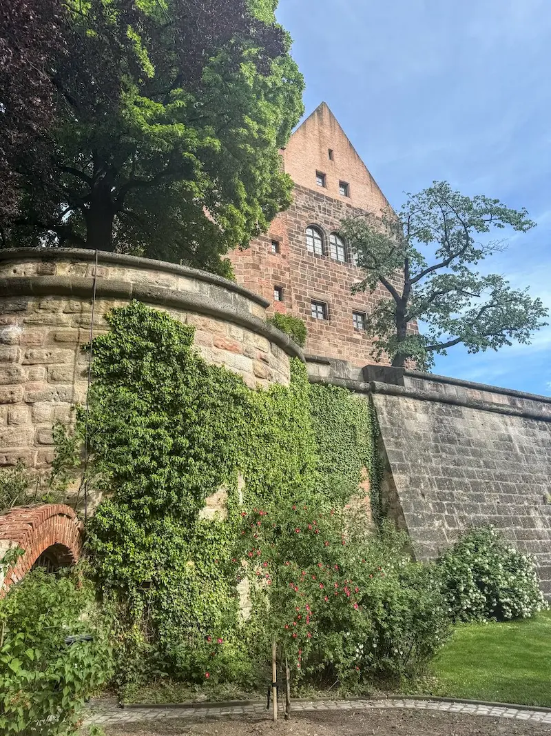 Nuremberg Imperial Castle garden