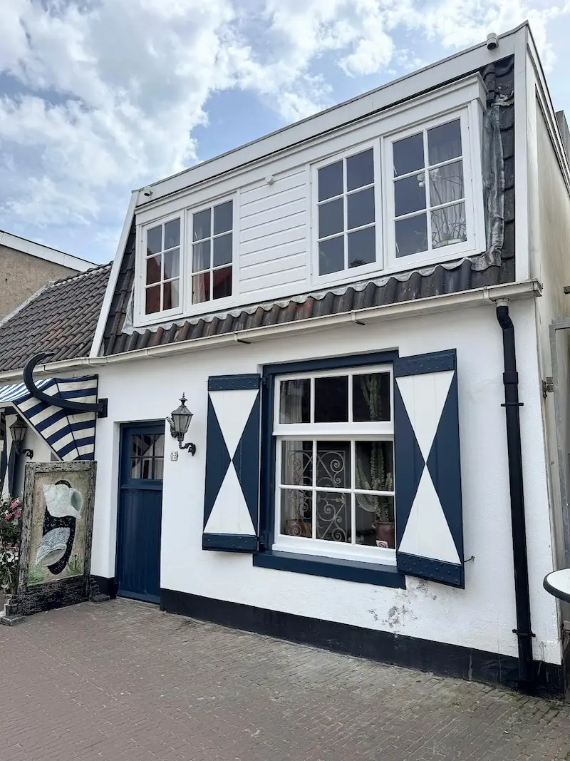 Fishermen's houses in Zandvoort old centre
