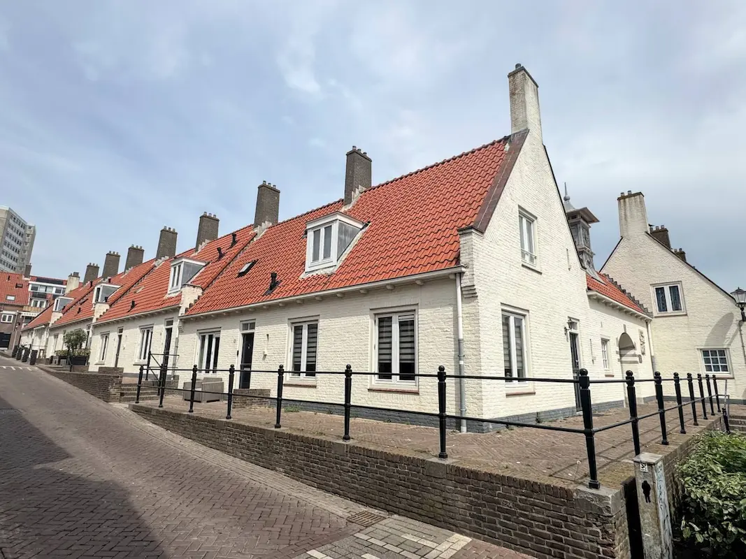 Fishermen's houses in Zandvoort old centre