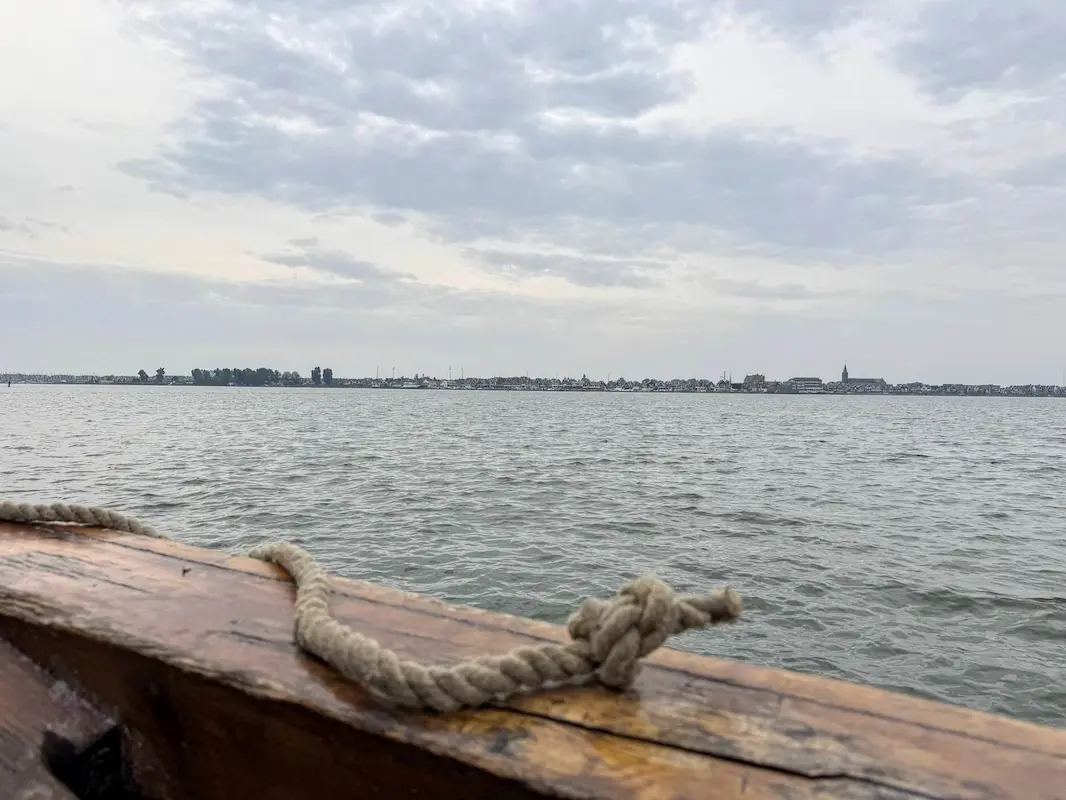 volendam from the lake