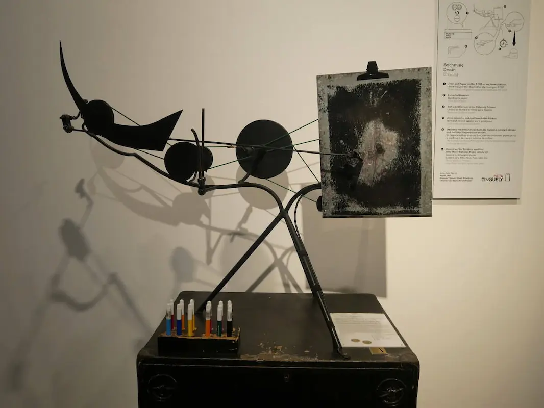 Jean Tinguely Meta matics artworks