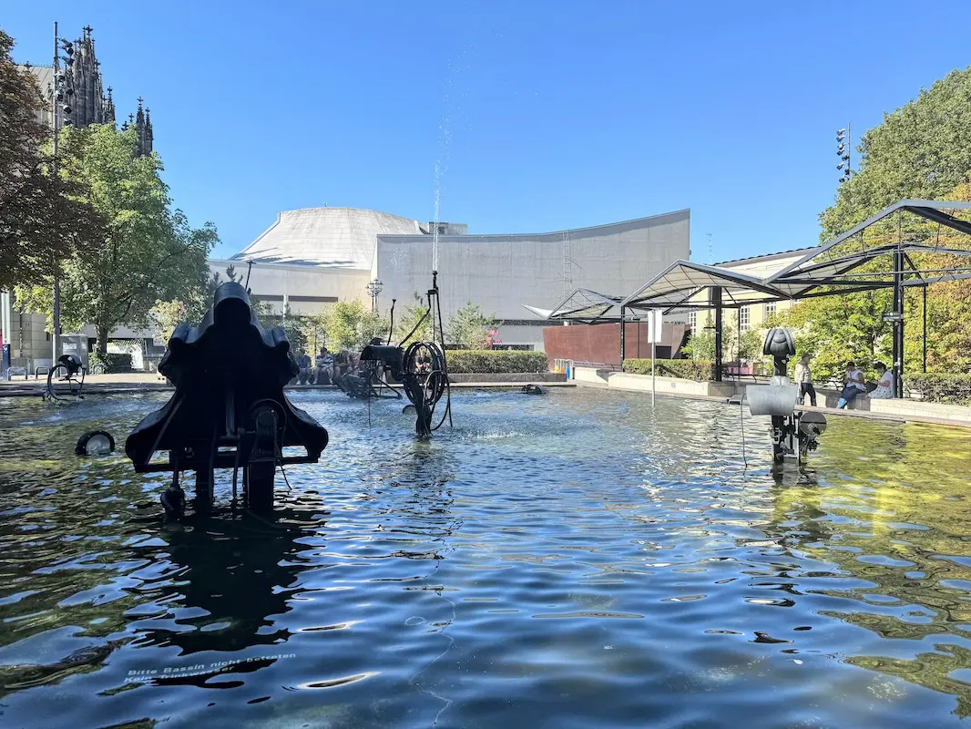 Tinguely Fountain in Basel