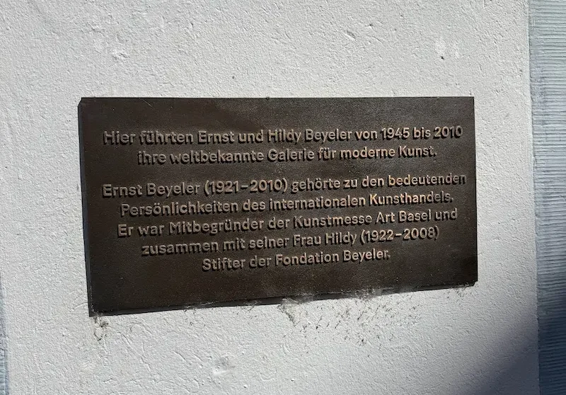 Former Galerie Beyeler in Basel