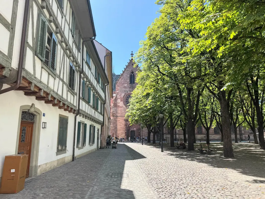 Historical old town of Basel